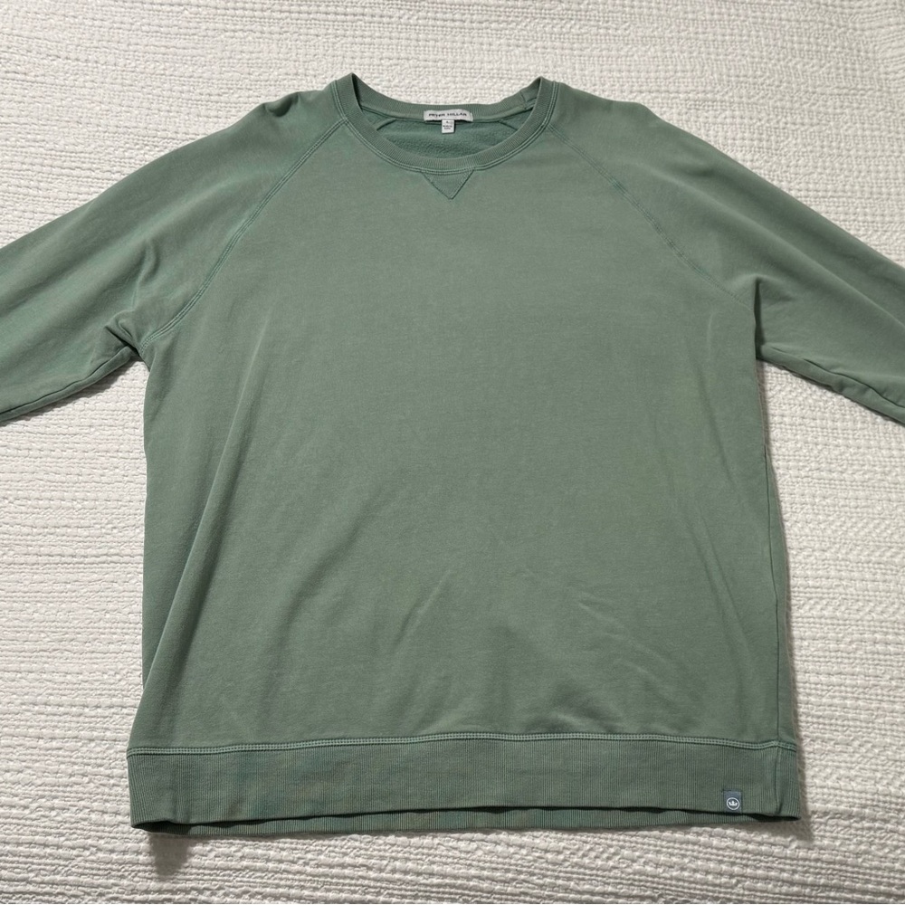 Peter Millar Lava Wash Garment Crewneck Sweater